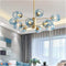 Люстра Glass Gold Blue Domosvet Design 25103-244020