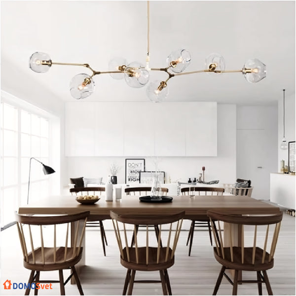 Люстра Glass Gold Clear Domosvet Design 25103-244100