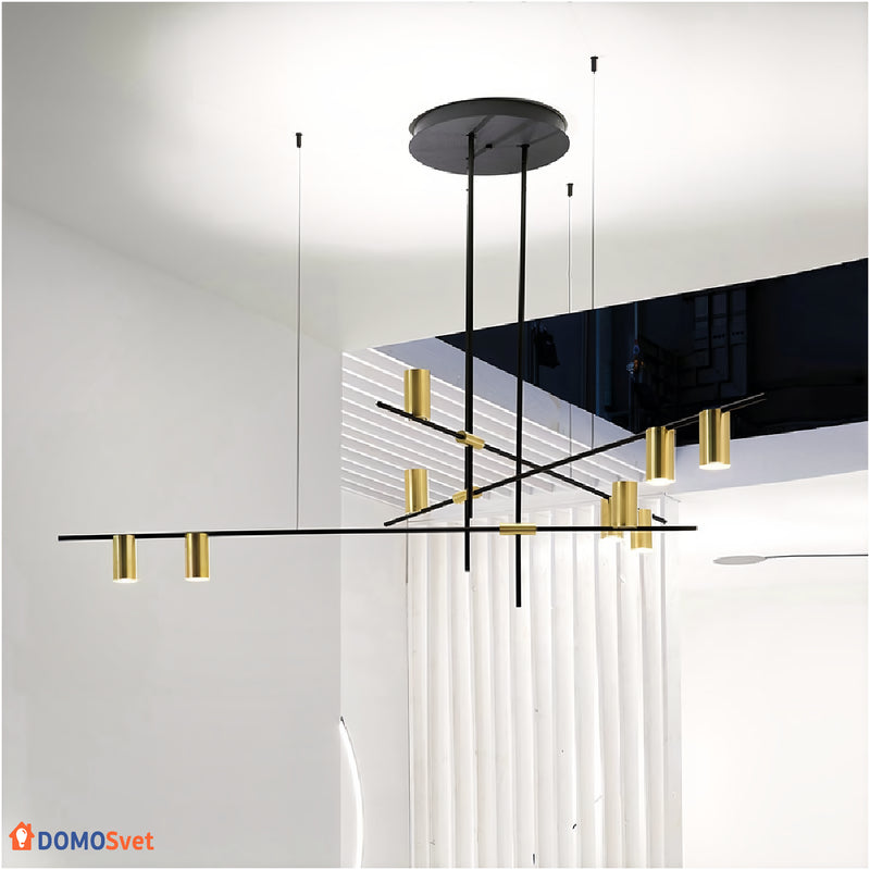Люстра Led Black Gold Domosvet Design 25103-244129