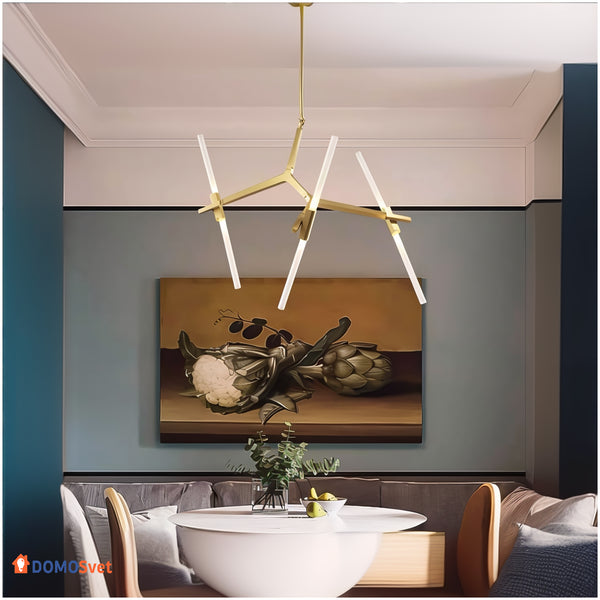 Люстра Led Agnes Gold Domosvet Design 25103-244206