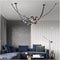 Підвісна Led Люстра Fancy Smoky Grey Domosvet Design 25103-244234