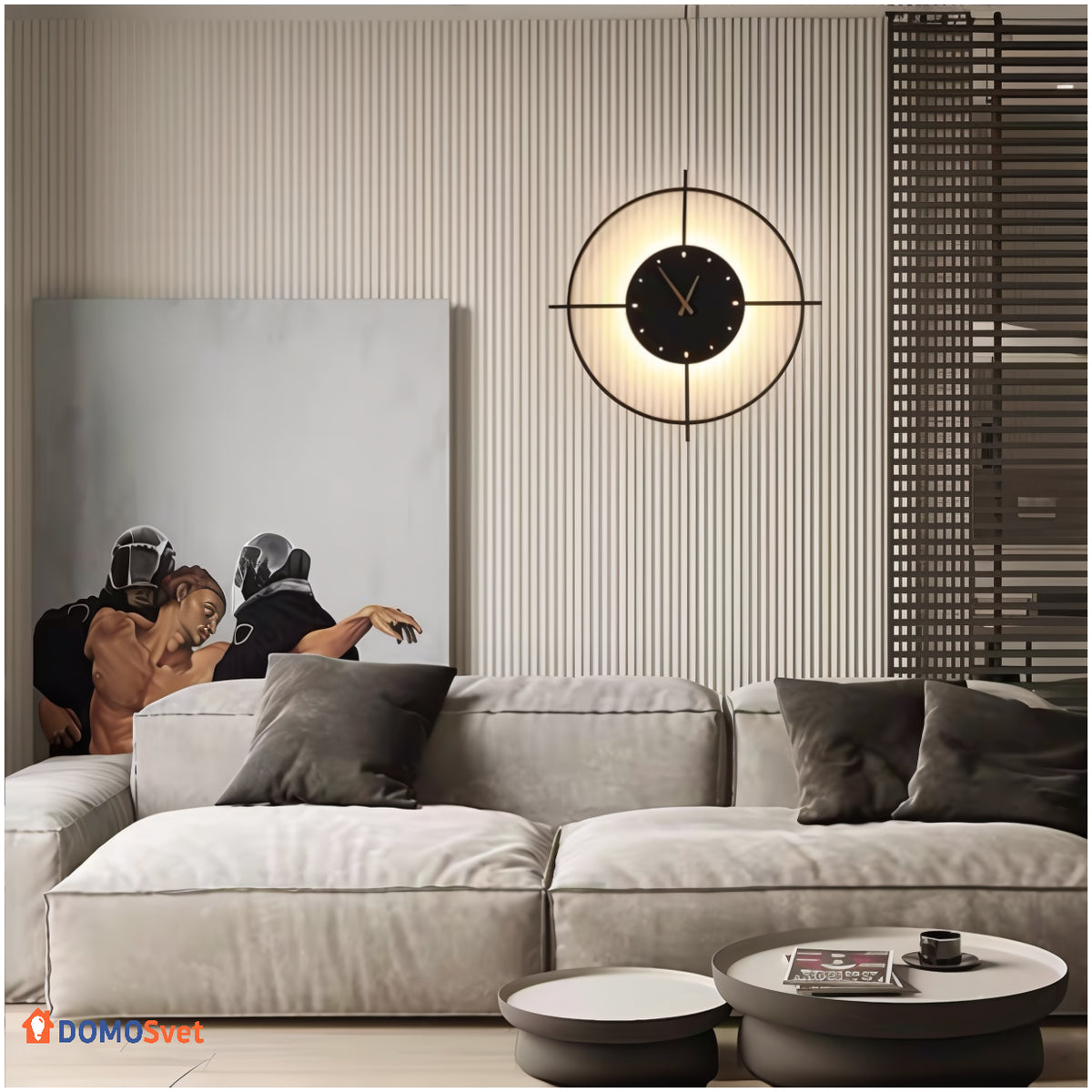Настінний Світильник Clock Lamp Domosvet Design 260814-248934