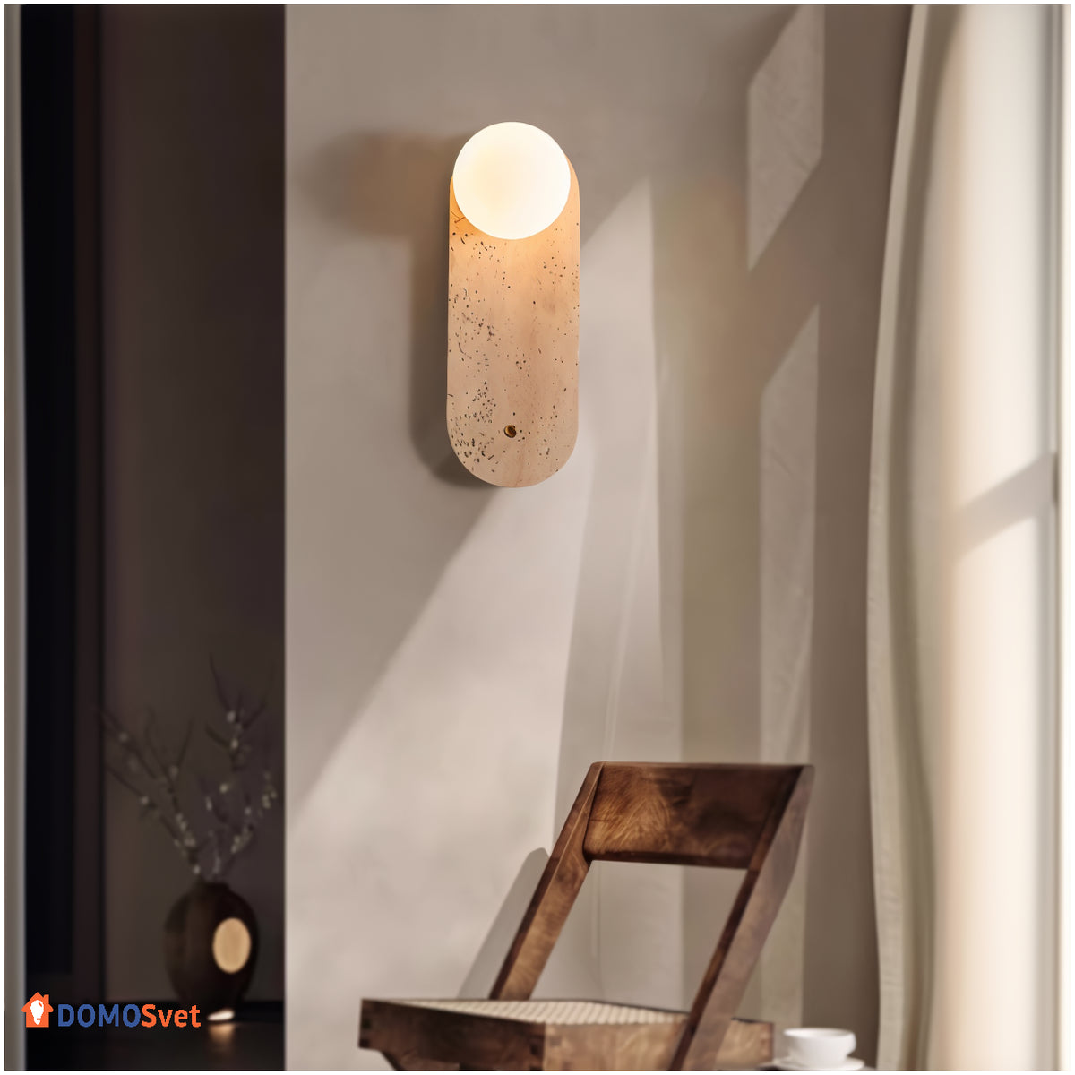 Настінний Світильник Art Stone Light Domosvet Design 260814-248944