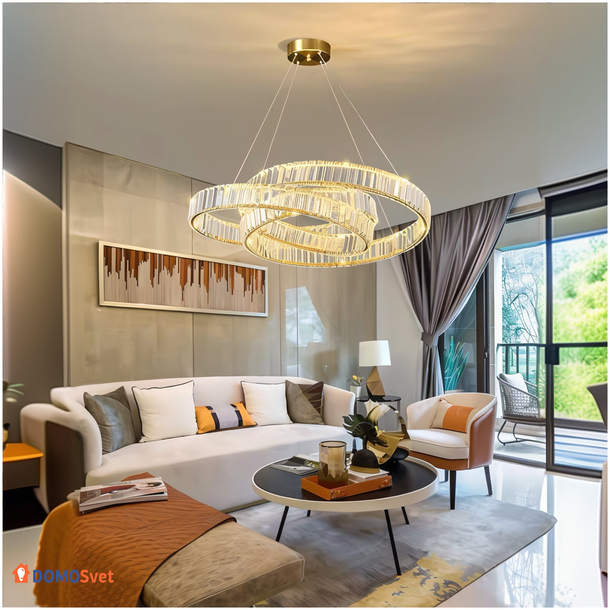Люстра Crystal Light Domosvet Design 260814-248949