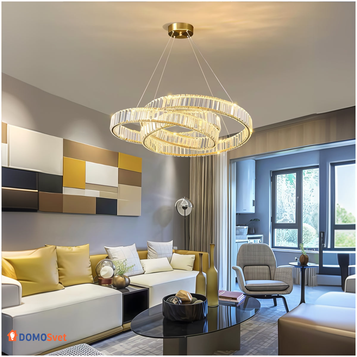 Люстра Crystal Light Domosvet Design 260814-248950