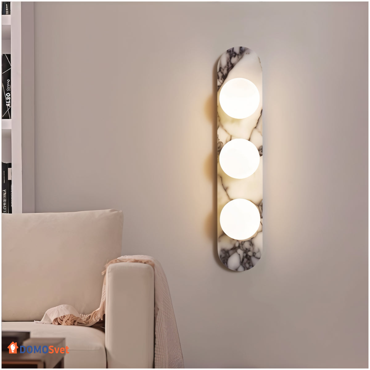 Настінний Світильник Coun Marble Light Domosvet Design 260814-248955