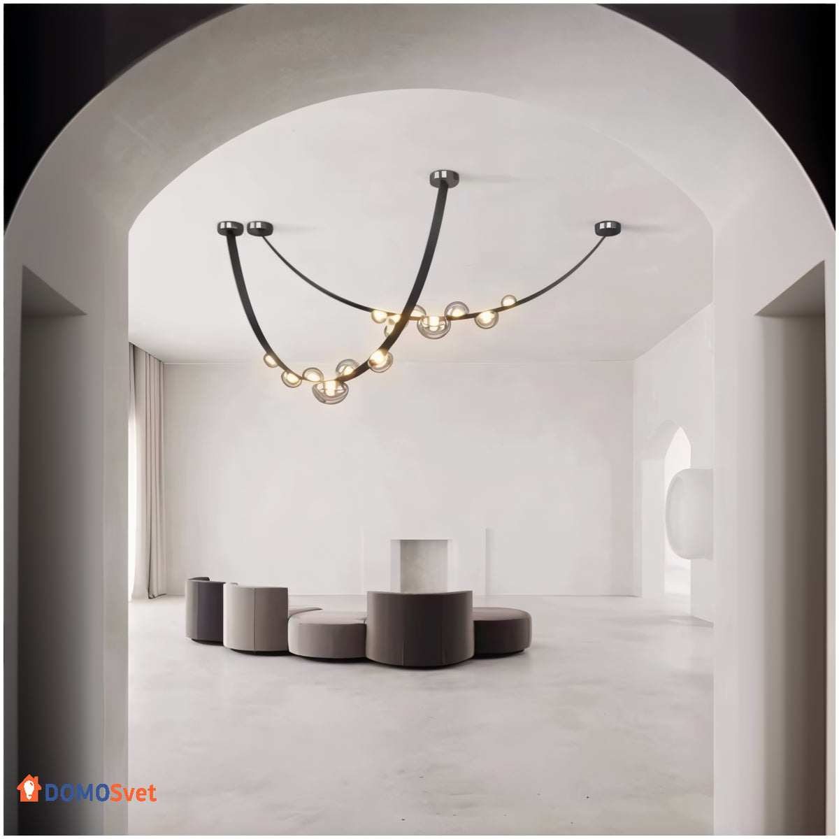 Люстра Dew Lamp Clear Domosvet Design 260814-248957