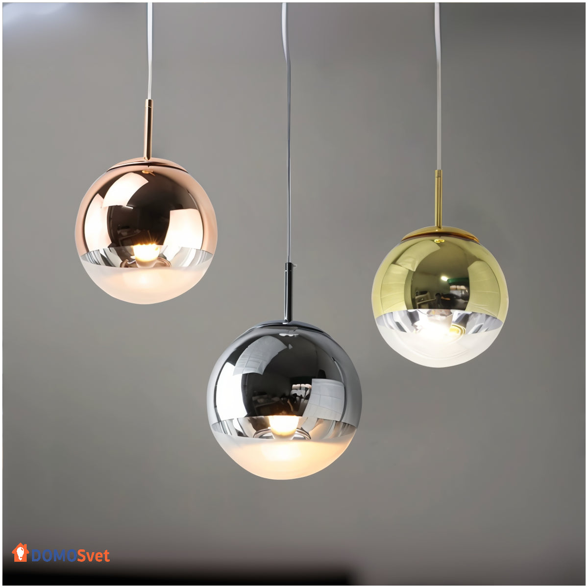 Люстра Bollo Ball Domosvet Design 260814-249001