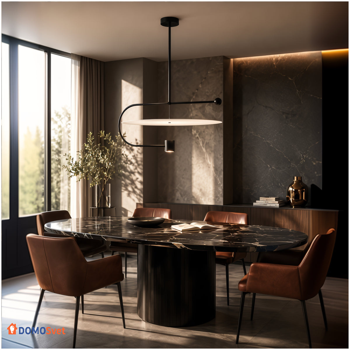 Люстра Elios Balance Black Domosvet Design 260814-249048