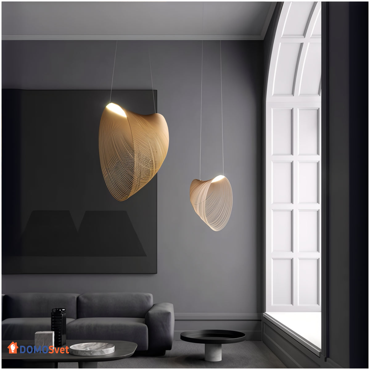 Люстра Wood – Woaph Domosvet Design 260814-249059