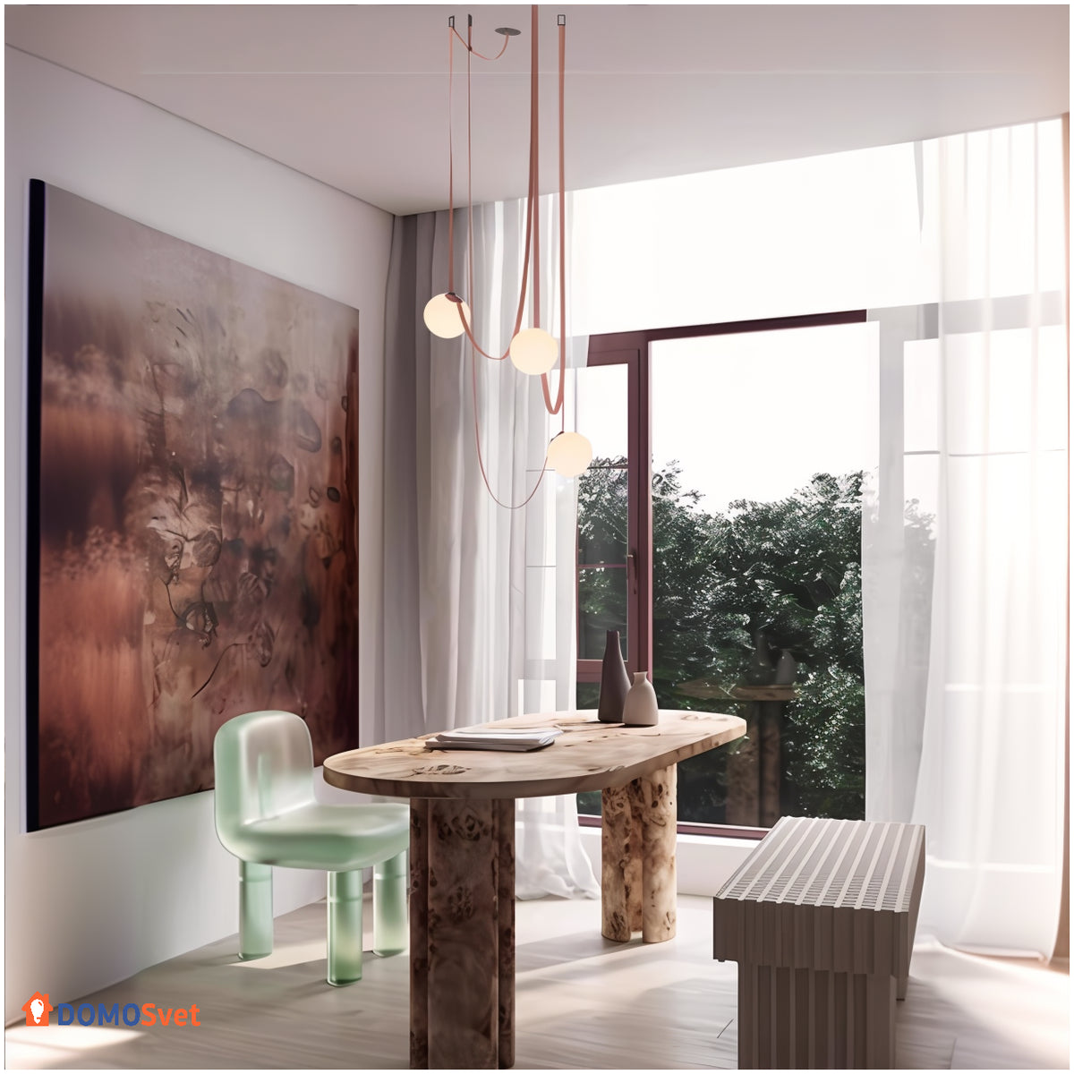 Люстра Hanging Bubbles Domosvet Design 260814-249084