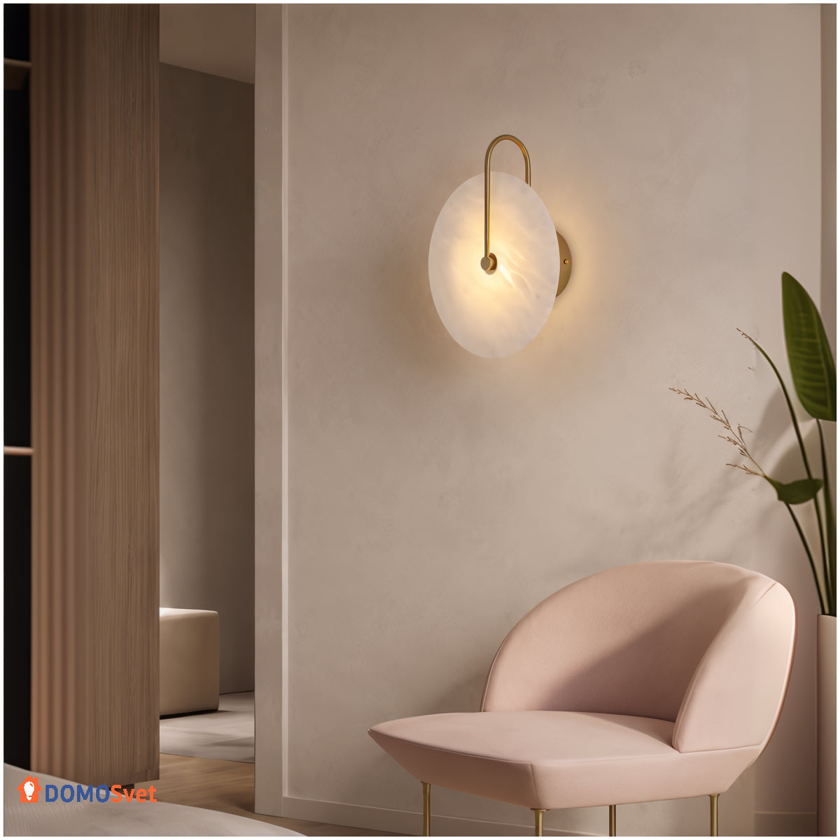Настінний Світильник Mask Disko Lamp Domosvet Design 260814-249216