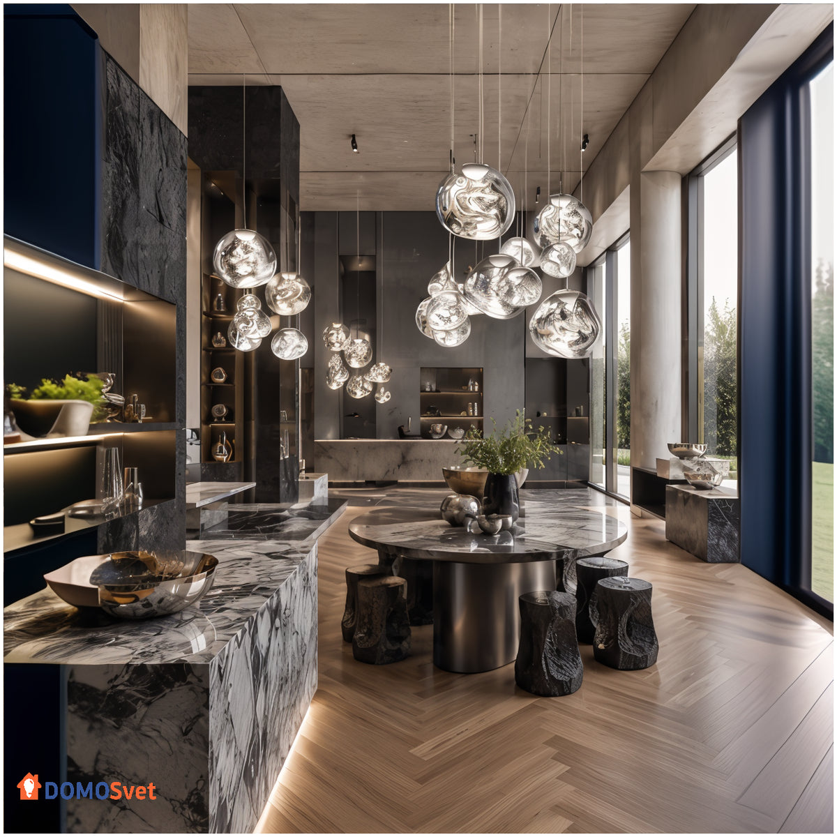 Люстра Bublu Boom Domosvet Design 260814-249225