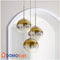 Однолампова Серія Підвісних Люстр Sculptural Glass Domosvet Design 211014-36831