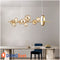 Серія Люстр Modo Bubbles Ambre Gold Long Domosvet Design 211014-37279