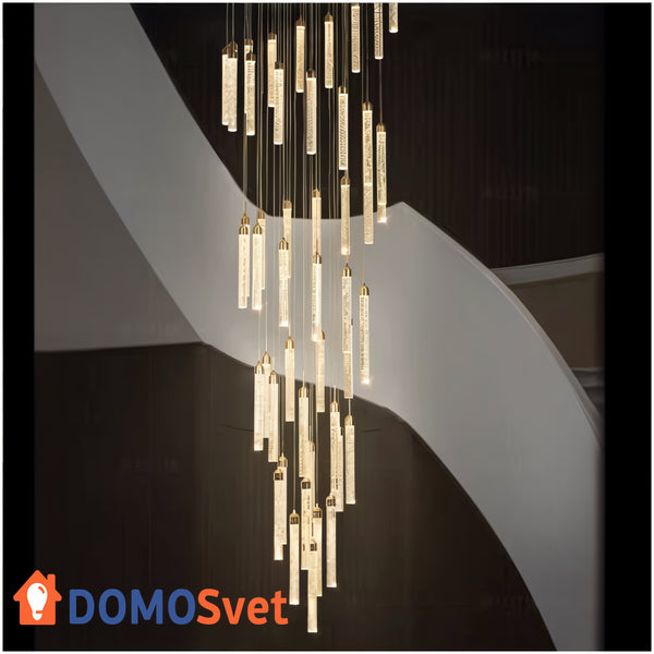 Тросова Серія Люстр Tube Led Long Lamp Domosvet Design 211014-37295