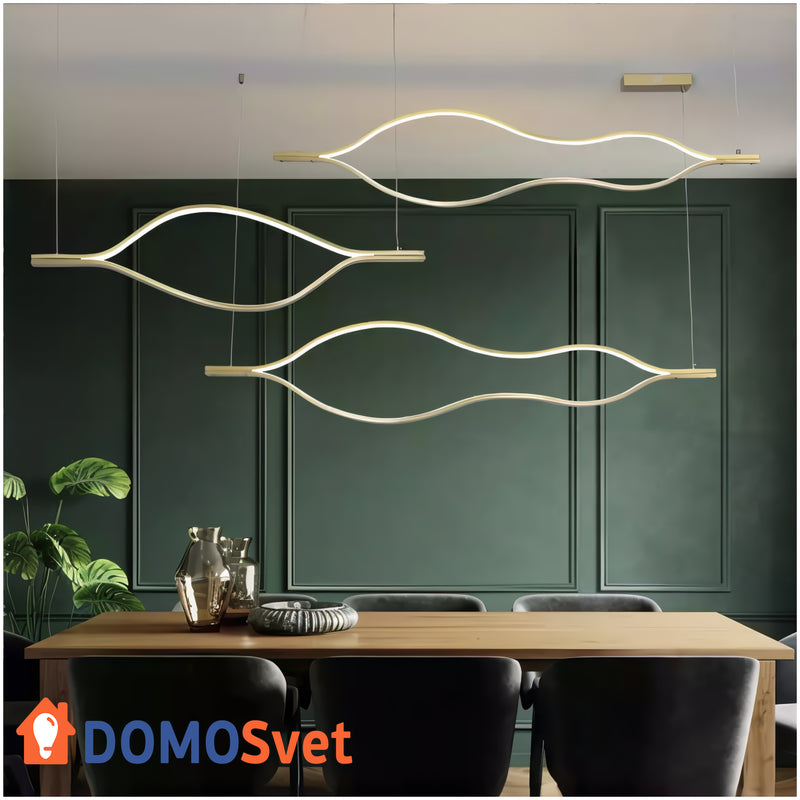 Підвісна Серія Люстр Flat Lamp Domosvet Design 211014-37398