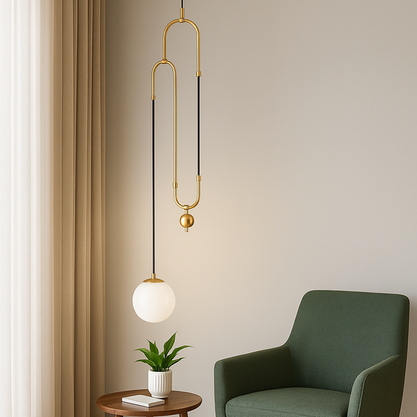 Підвіс FJ Сounterweight Е27 60W Gold + White 250433-100004398