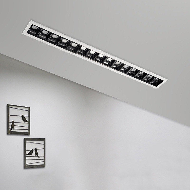 Вбудовані точкові LED світильники Grille White Black 10W 20W 30W 230769-100002350