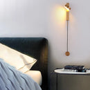 Бра золоте поворотне з вимикачем та регулюванням яскравості димером Teco Long Lamp Gold 260118-100007208