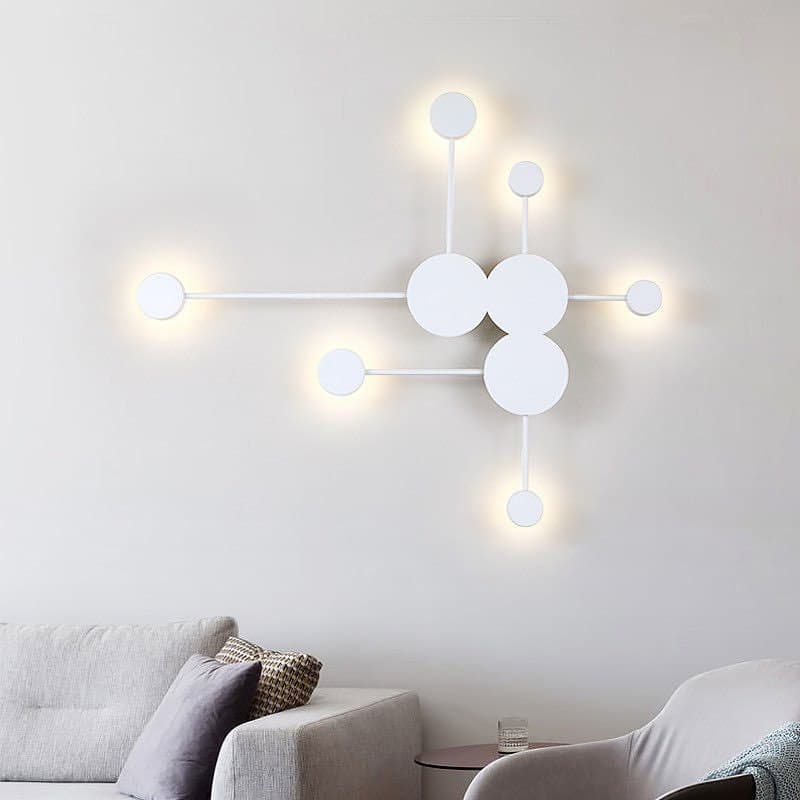 Світильник настінний L-90 cm Led 15W 4000K White 6 CUBO Molecular 260718-100008423