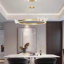 Люстри підвісні золоті D-60 cm / D-80 cm Led 3000К-6000K Gold Butterflies 260518-100008019