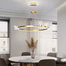 Люстри підвісні золоті D-60 cm / D-80 cm Led 3000К-6000K Gold Butterflies 260518-100008019