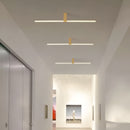 Люстра L-90 cm Led 10W 3000К Gold Ceiling Linear 260828-100008637