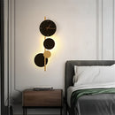 Декоративне Бра Годинник Clock H-70 cm Black+Gold 221235-100001251