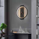 Бра Годинник Black Strong Style Clock H-37 cm 221235-100001261