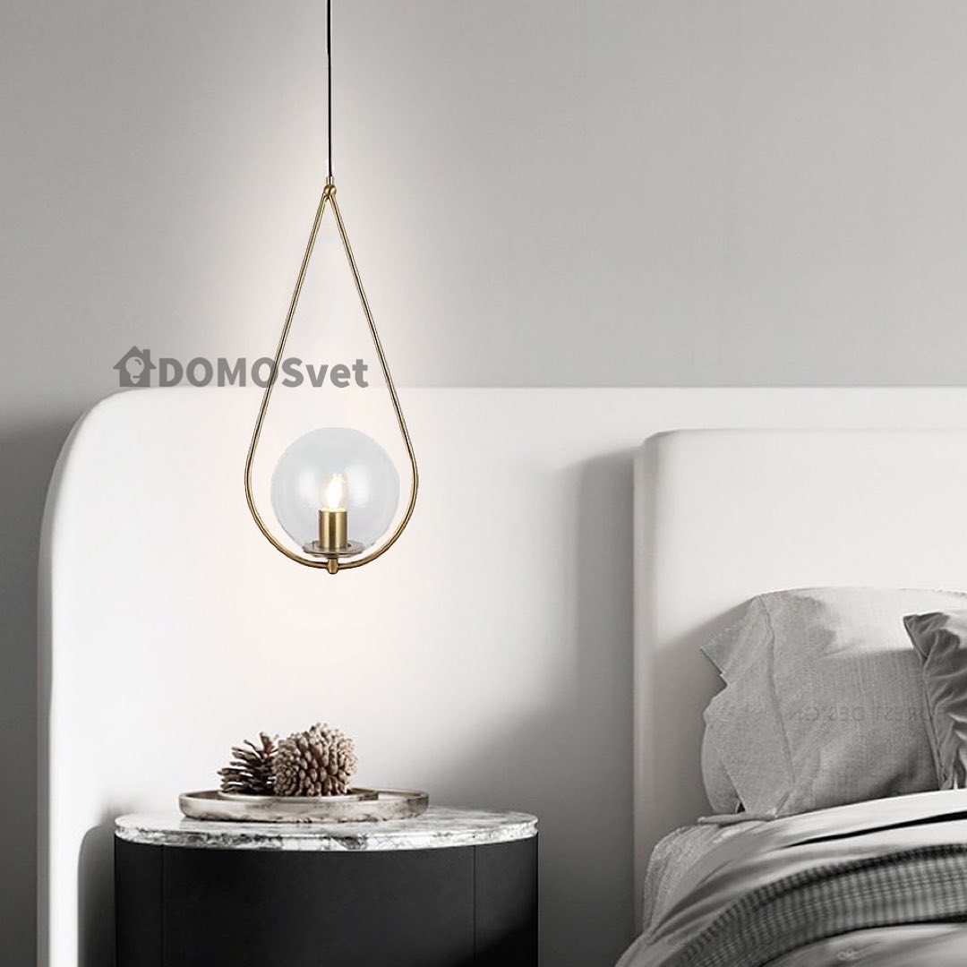 Підвіс Drop ball lamp transparent D-18 см 230531-100002061