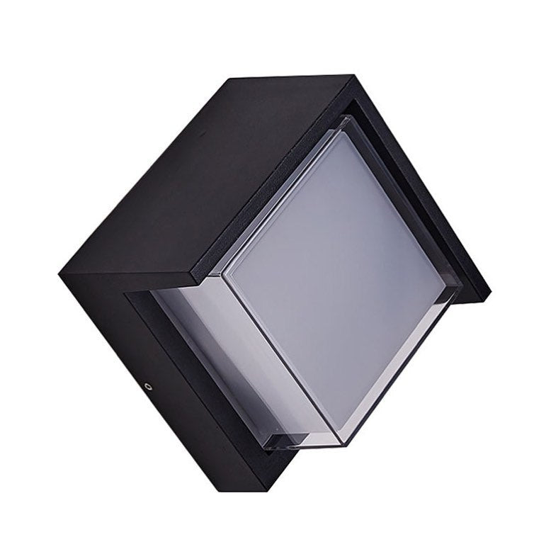 Настінний вуличний світильник Led 10W IP54 3000K Black + White Bertha 230519-100002084