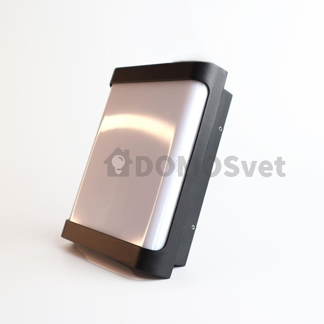 Настінний вуличний світильник Led 18W IP54 3000K Black + White Haley 230519-100002085