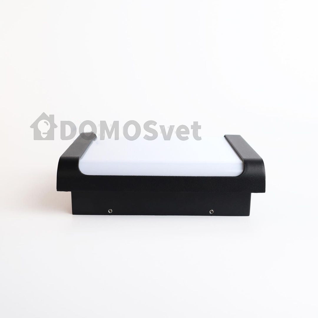 Настінний вуличний світильник Led 18W IP54 3000K Black + White Haley 230519-100002085