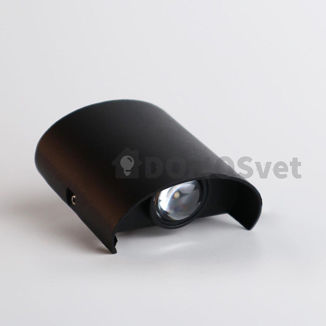 Настінний чорний вуличний світильник Led 2W IP54 3000K Black Kira 230519-100002103
