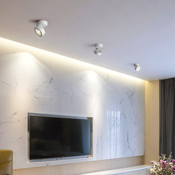 Точковий світильник White 7W D-8,5 см Moving spots 230667-100002184