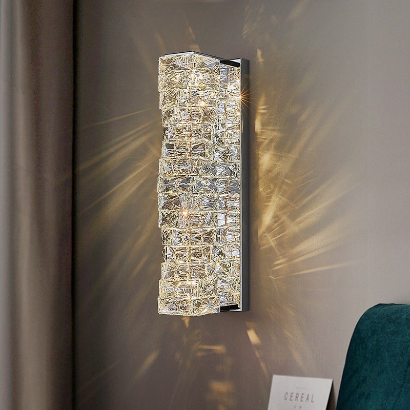 Бра Crystal square Chrome 230617-100002194