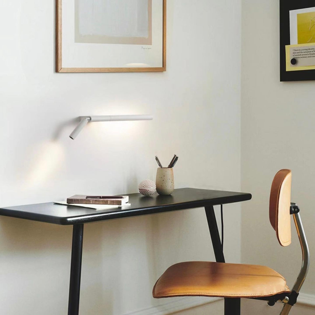 Бра білий з 2 вимикачами на корпусі H-43 cm Led 5W 4000K White Kono read 230618-100002212