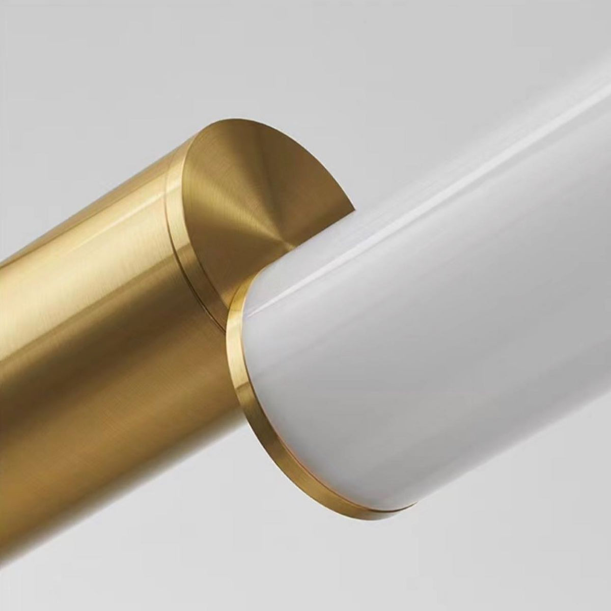 Люстра чорна / золота підвісна сучасна L-120 cm H-150 cm Led 20W Black / Gold Halves 230858-100002439