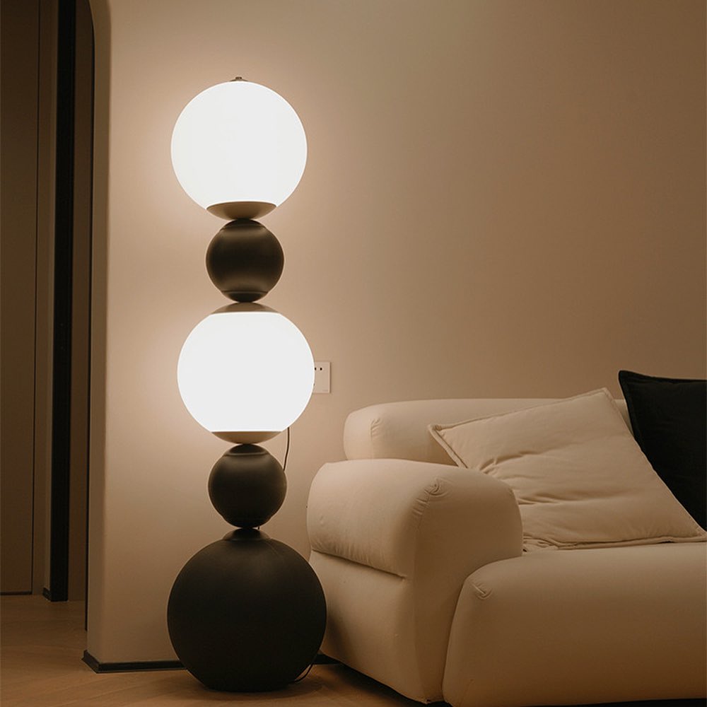 Торшер Black white H-155 см 24W 230858-100002455