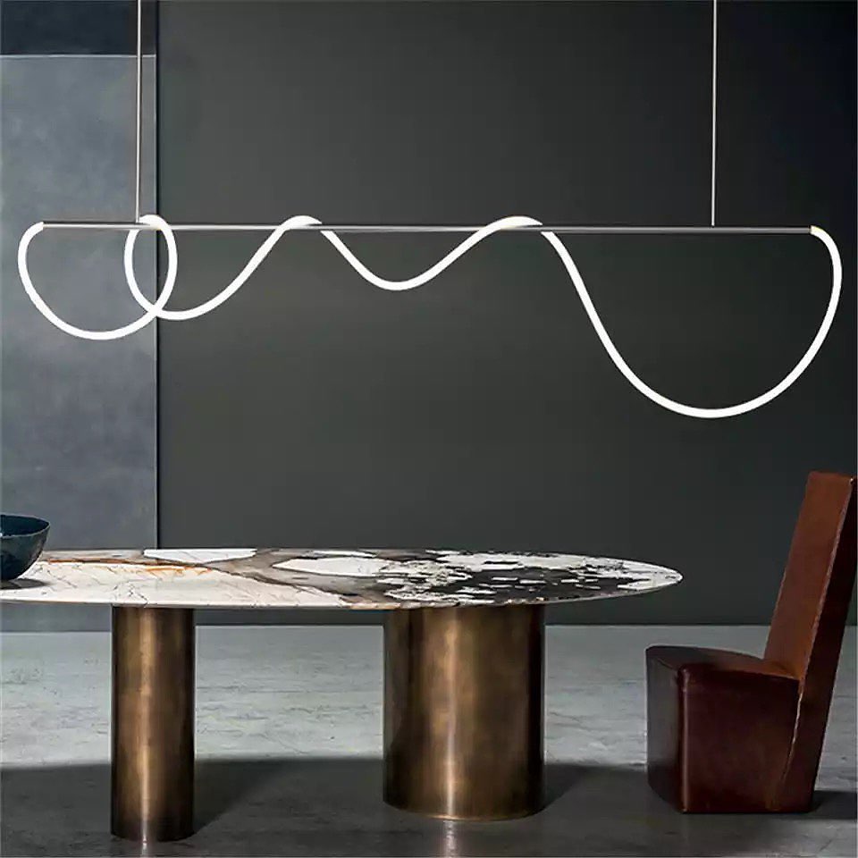 Люстра Rope 120 / Rope 150 18W / 22W 3000K-4500K-6000K Black / Gold / Chrome 230842-100002468