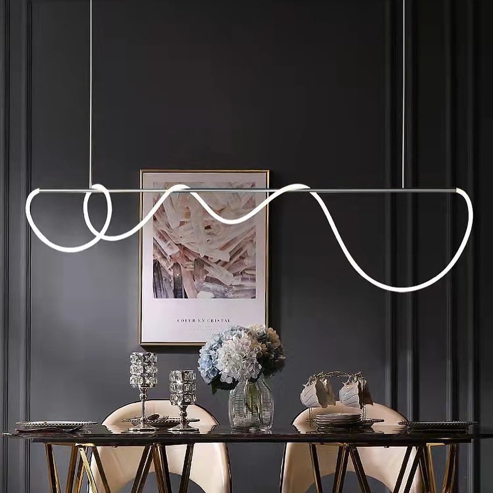 Люстра Rope 120 / Rope 150 18W / 22W 3000K-4500K-6000K Black / Gold / Chrome 230842-100002468