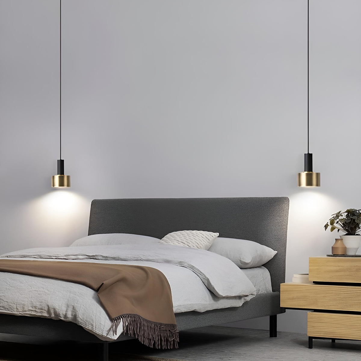 Підвіс золотий з чорним D-12 cm E27 Gold & Black Loran Buto Lamp 240822-100003574