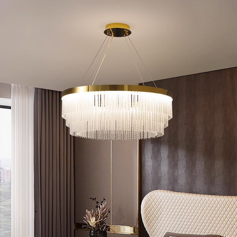 Люстра Briol gold circle D-40 / D-60 / D-80/ D-100 3000К-4500К-6000К 230918-100002510
