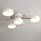 Люстра Wooden Ceiling на 3+1 лампи 4100К White/Grey DS-Design 230958-100002587