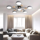 Люстра Wooden Ceiling Grey / White 4100К DS-Design 230958-100002590