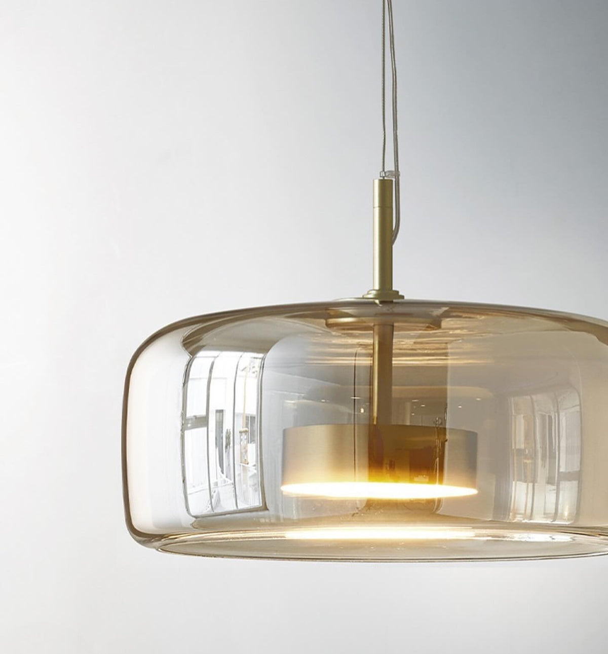 Підвісна люстра Jube Amber Н-20 см D-33 см 10W Gold 231017-100002694
