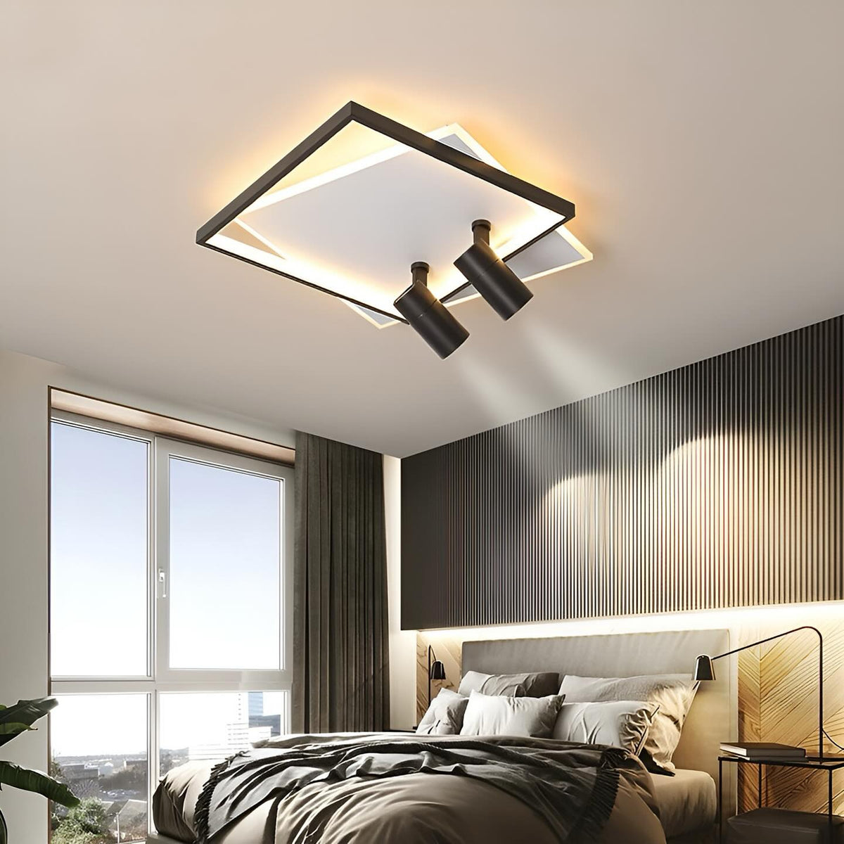 Стельовий світильник Ceiling with 2 spots L-50cm LED 231018-100002696