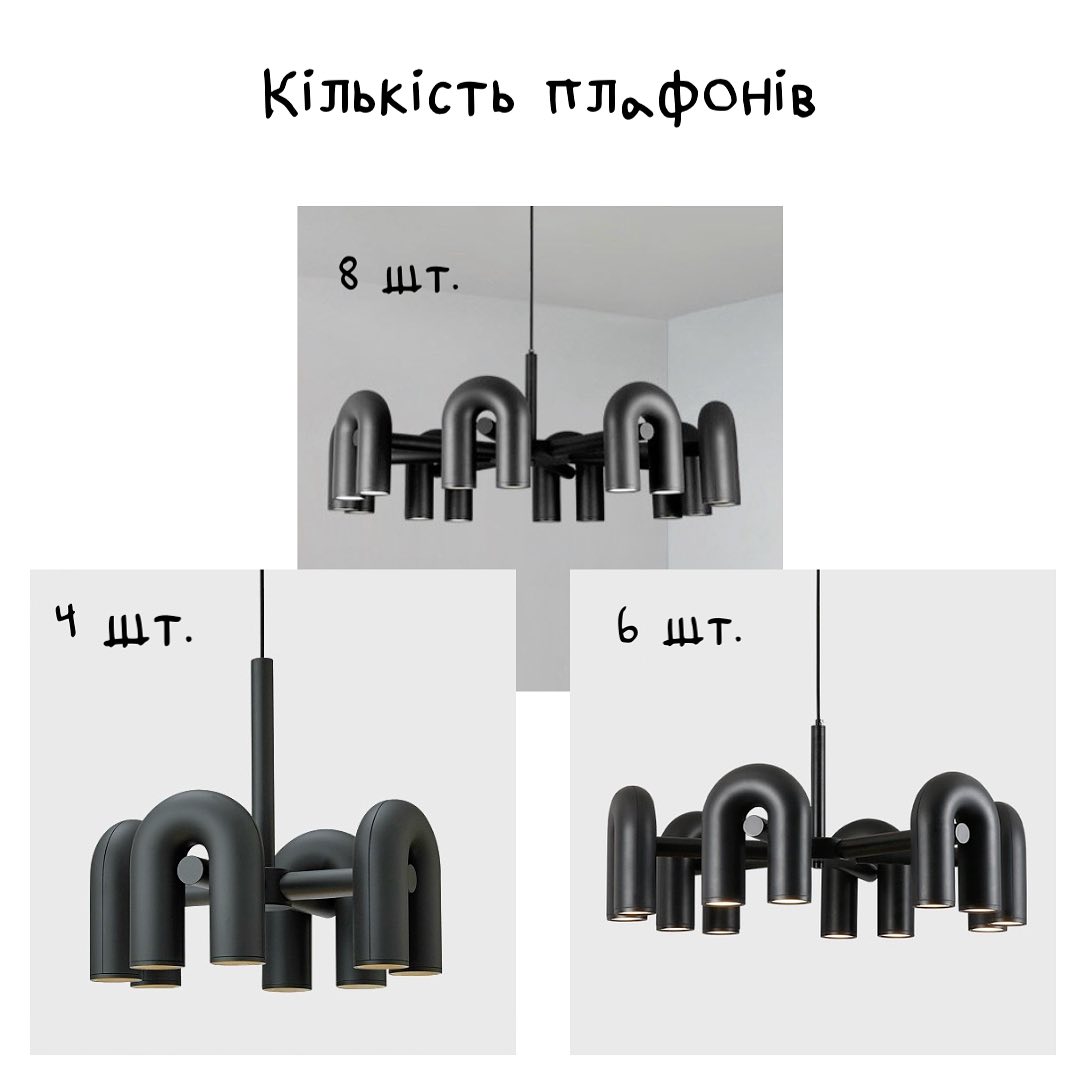 Підвісні світильники 4000К D-60 cm Led 28W / D-80 cm Led 42W / D-100 cm Led 56W Black Track Lamp 231018-100002692