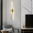 Світильник настінний золотий H - 72 см W - 12 см Led 12W 4000К Gold Wave 260936-100008782